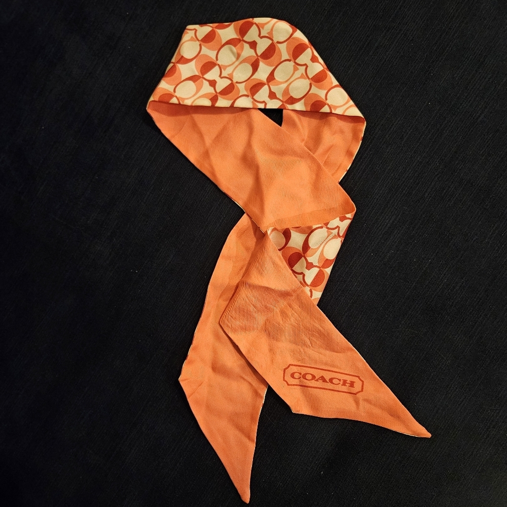 Coach Silk Headband/Scarf